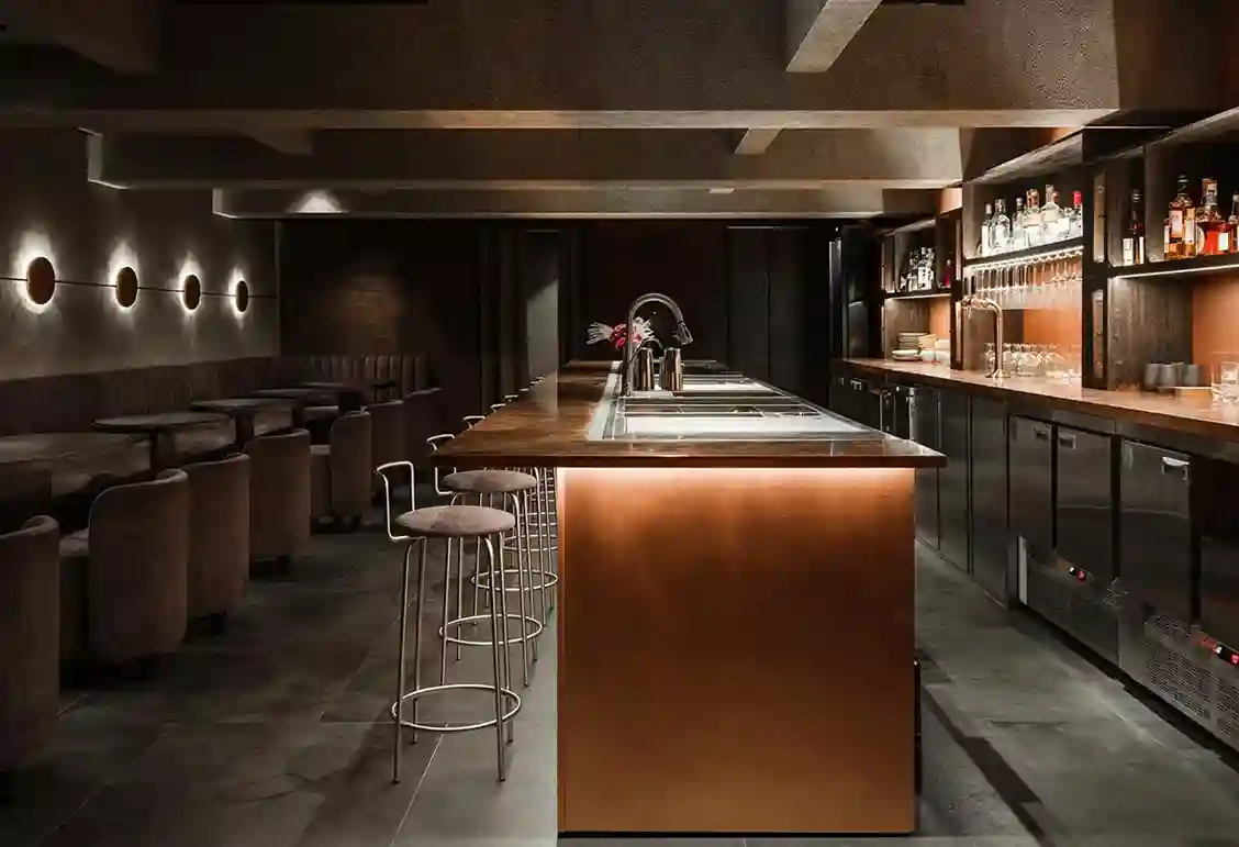 Sophisticated bar interior showcasing Canada's nightlife culture